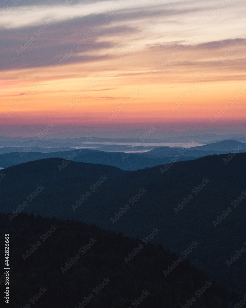Sunrise from Spruce Mt. Sunrise from Spruce Mt.