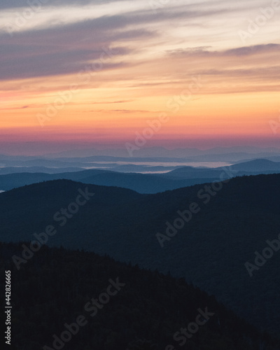 Sunrise from Spruce Mt.
