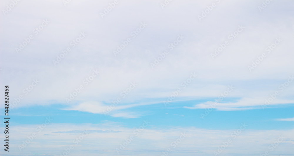 Blue sky with white clouds Blue sky with white clouds