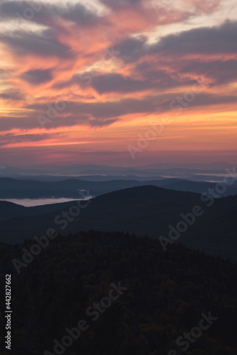 Sunrise from Spruce Mt.