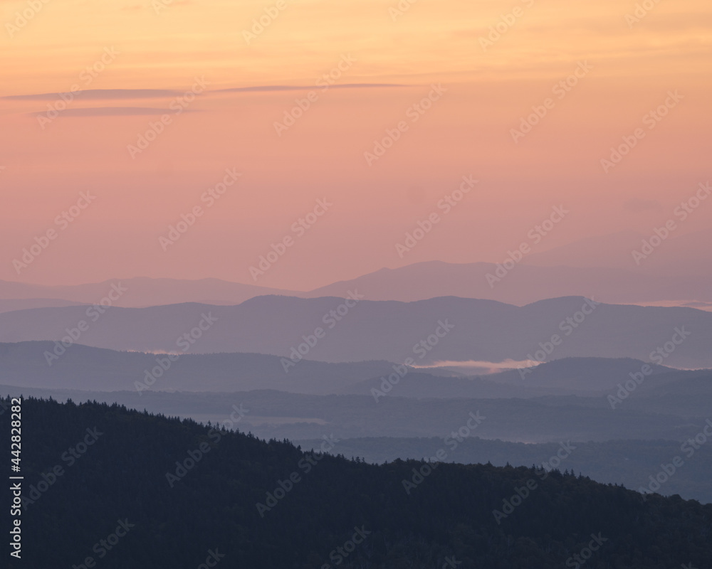 Sunrise from Spruce Mt. Sunrise from Spruce Mt.