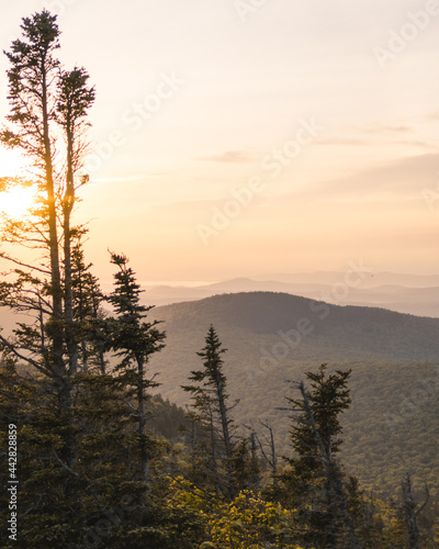 Sunrise from Spruce Mt.