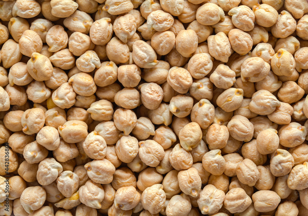 Garbanzo Beans Background