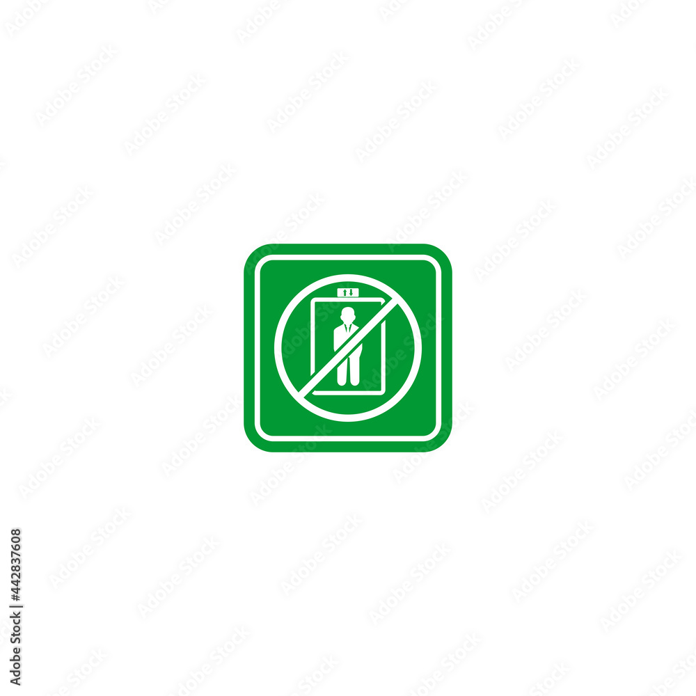 fire emergency evacuations procedure sign icon vector symbol fire emergency evacuations procedure sign icon vector symbol