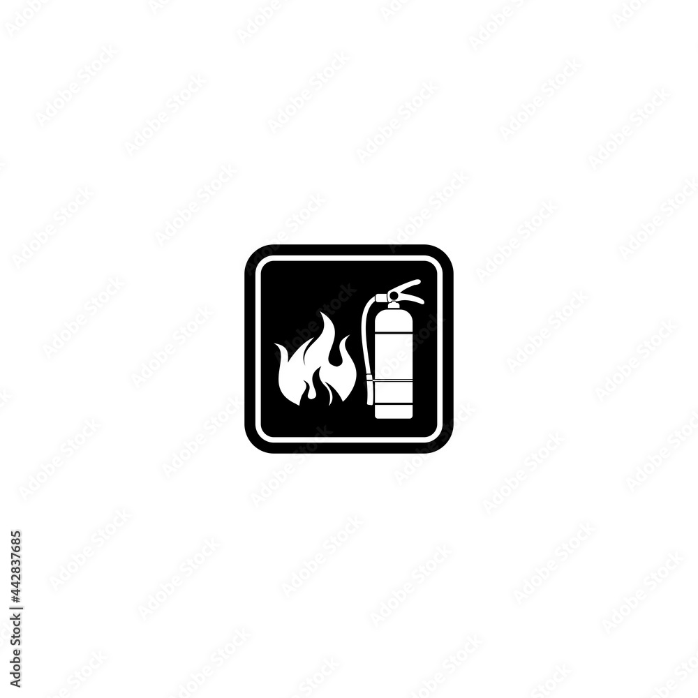 fire emergency evacuations procedure sign icon vector symbol fire emergency evacuations procedure sign icon vector symbol