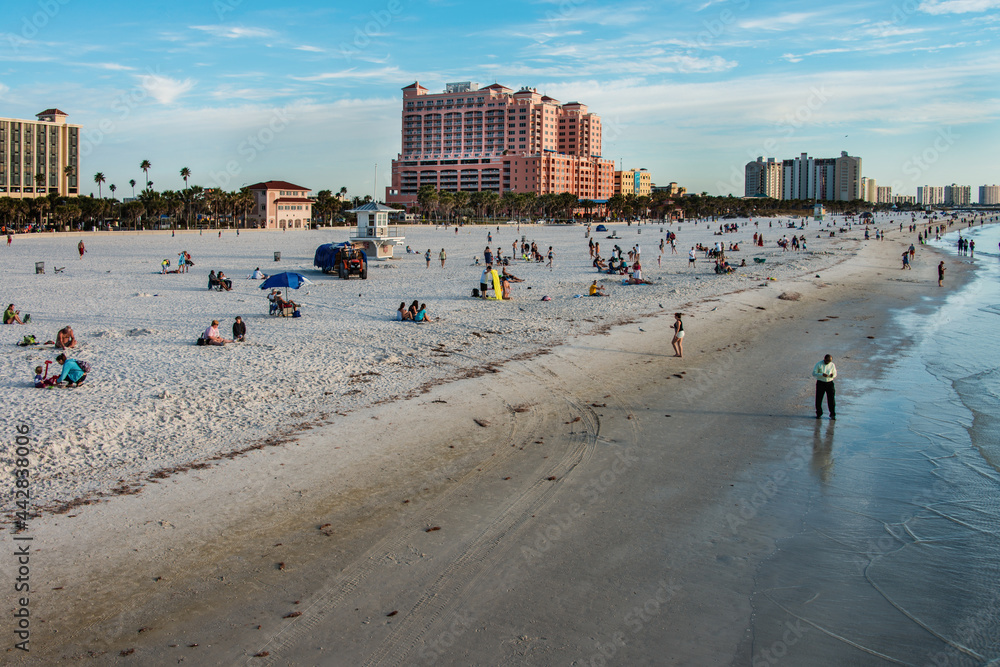 The Marriott Hotel at Clearwater Beach, Clearwater, Florida, USA, Feb 2016