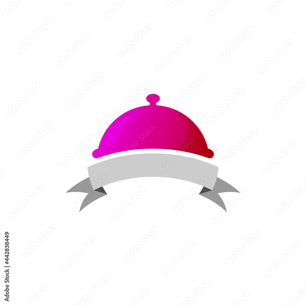 Fototapeta premium Food logo simple , restaurant design vector