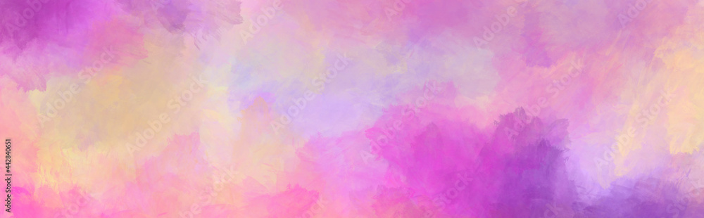 fantastic watercolor cute bright multicolor magenta pink yellow background with paint spots