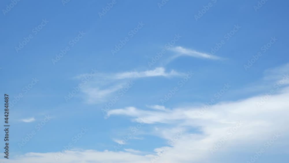 4K Time lapse, beautiful sky with clouds background, Sky with clouds weather nature cloud blue, Blue sky with clouds and sun, Clouds At Sunrise.