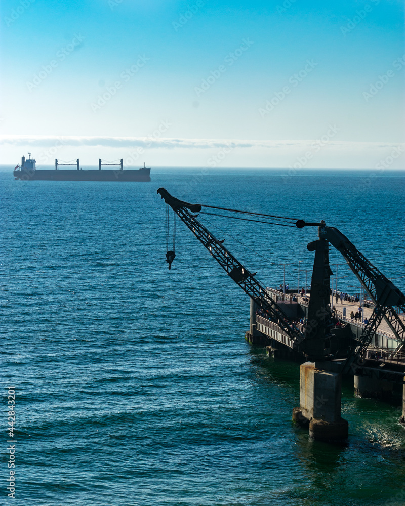 Fototapeta premium Muelle Prat, Viña del mar