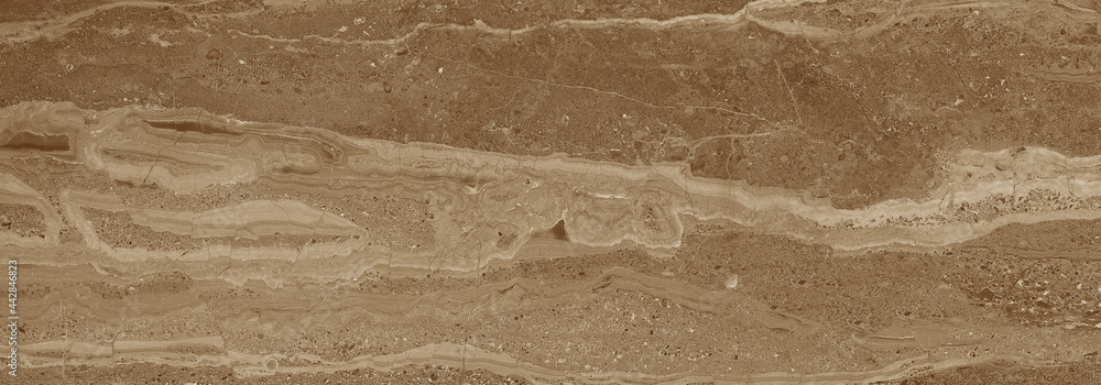 Obraz premium natural brown marble texture with high resolution.