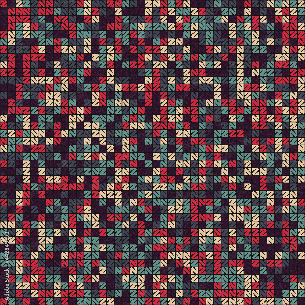Abstract Geometric Pattern generative computational art illustration Abstract Geometric Pattern generative computational art illustration