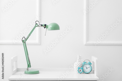 Stylish alarm clocks and la...