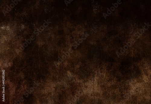 Old and dark rusted wall texture asset