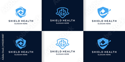 cross guard logo, medical logo