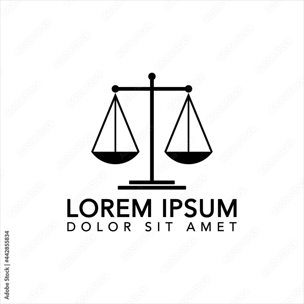 Law icon vector design template
Law icon vector design template