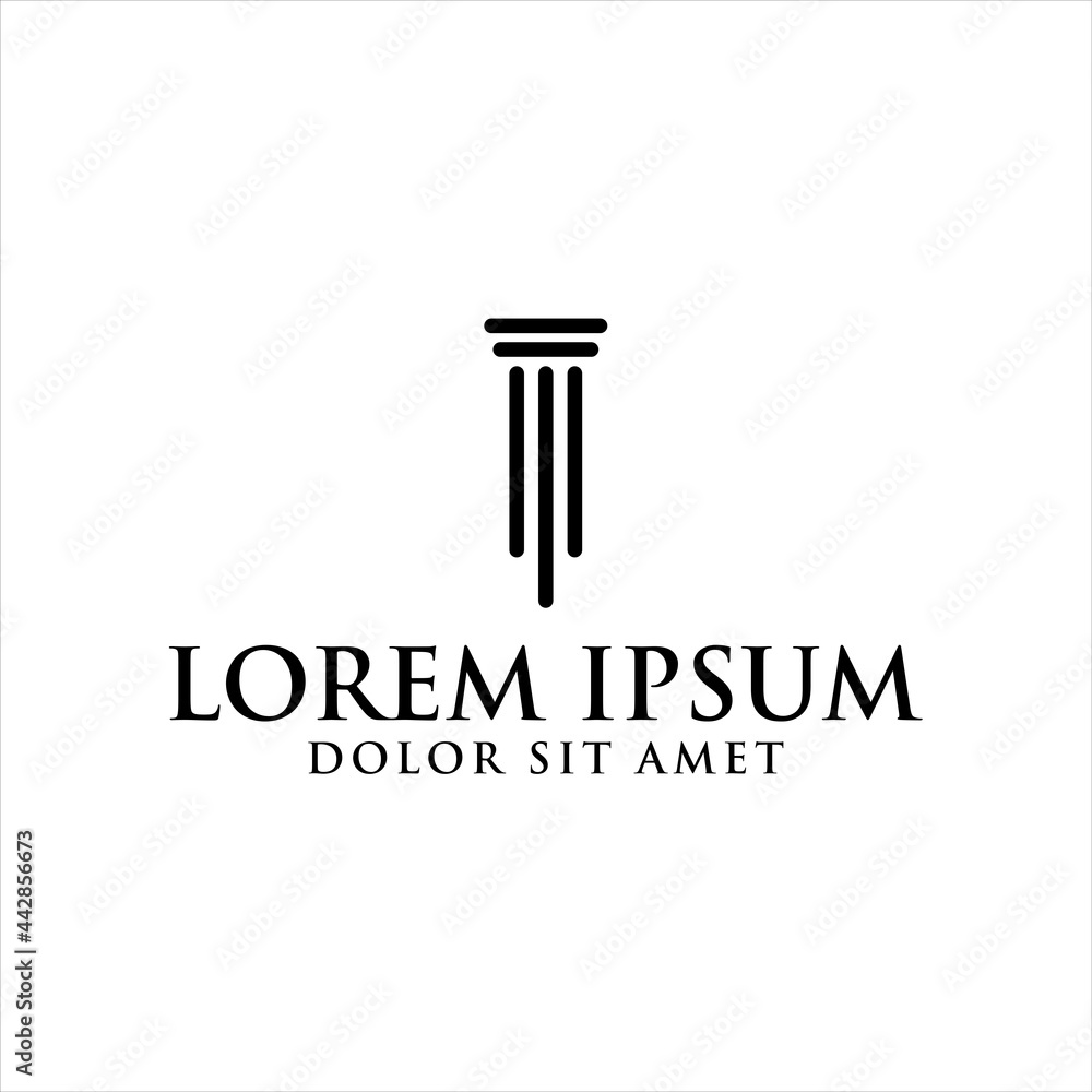 Law icon vector design template
Law icon vector design template