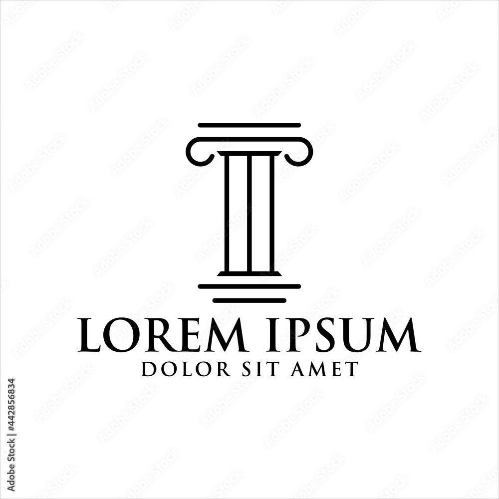 Law icon vector design template
Law icon vector design template