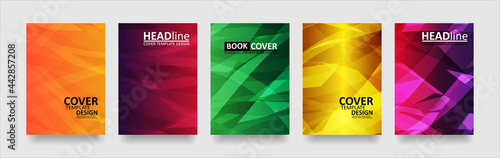 abstract wave background with gradient color. Applicable for design cover presentation invitation flyer annual report poster and business card desing packaging - Vector