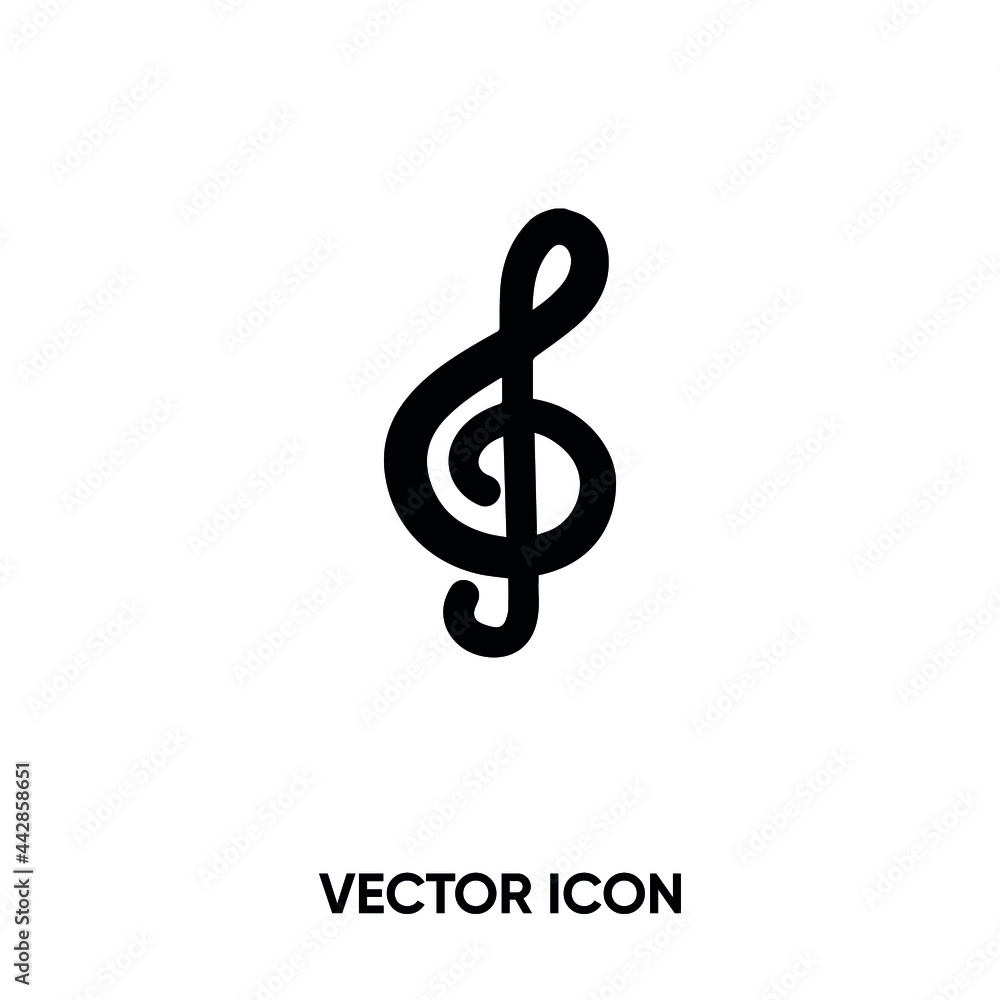 Music note vector icon . Modern, simple flat vector illustration for website or mobile app.Musical sign symbol, logo illustration. Pixel perfect vector graphics Music note vector icon . Modern, simple flat vector illustration for website or mobile app.Musical sign symbol, logo illustration. Pixel perfect vector graphics