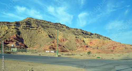 Desert of Sinai Peninsula, Sharm El Sheikh, Egypt 