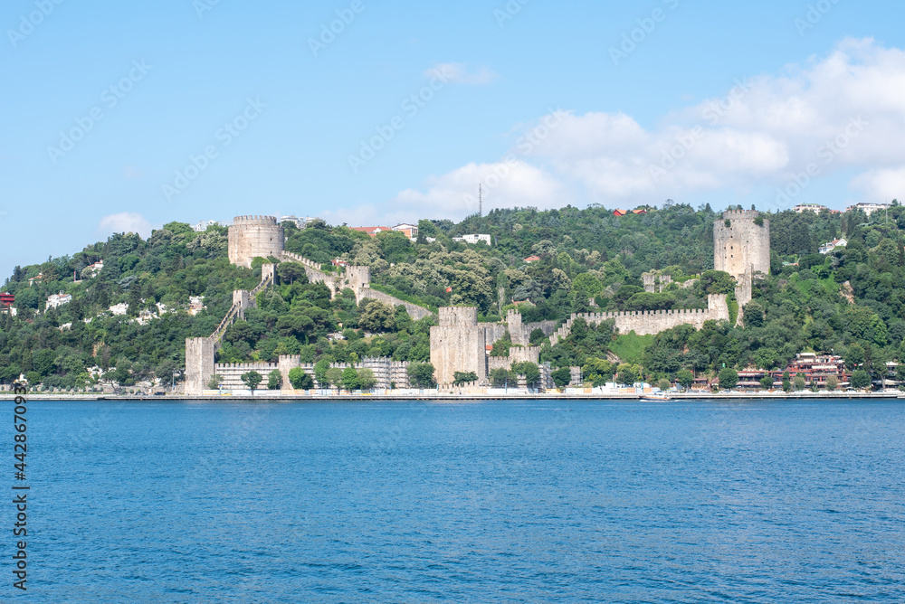 İstanbul - Turkey - 07.22.2021: Rumeli Fortress