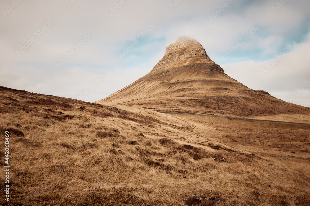 The Landscape of Kirkjufell Mountain, Iceland The Landscape of Kirkjufell Mountain, Iceland