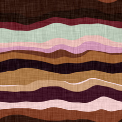 Wandcirkels Bordeaux patronen Mid century strepen retro jaren zestig  © Limolida Studio