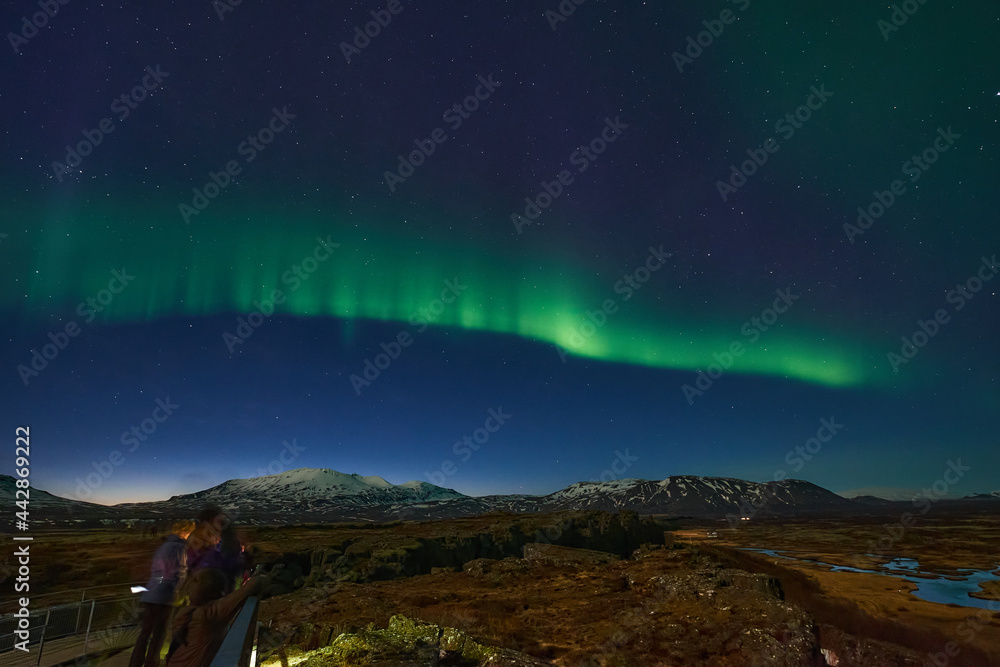 Northern Light (Aurora), Icelnad