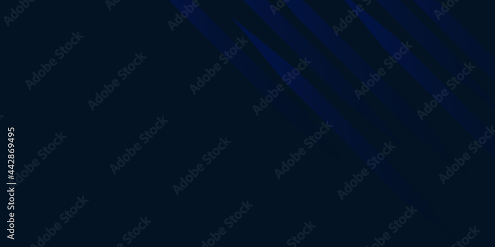 Fototapeta premium Abstract dark blue background, geometry background