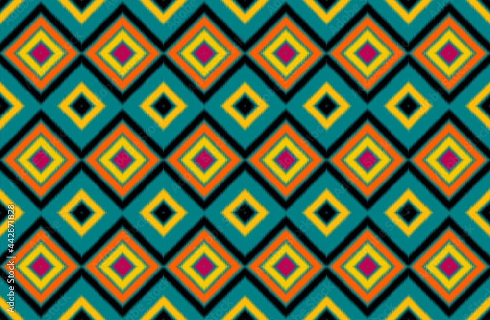 Seamless pattern repeating design with geometric shapes. Seamless pattern repeating design with geometric shapes.