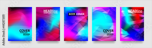 abstract wave background with gradient color. Applicable for design cover presentation invitation flyer annual report poster and business card desing packaging - Vector