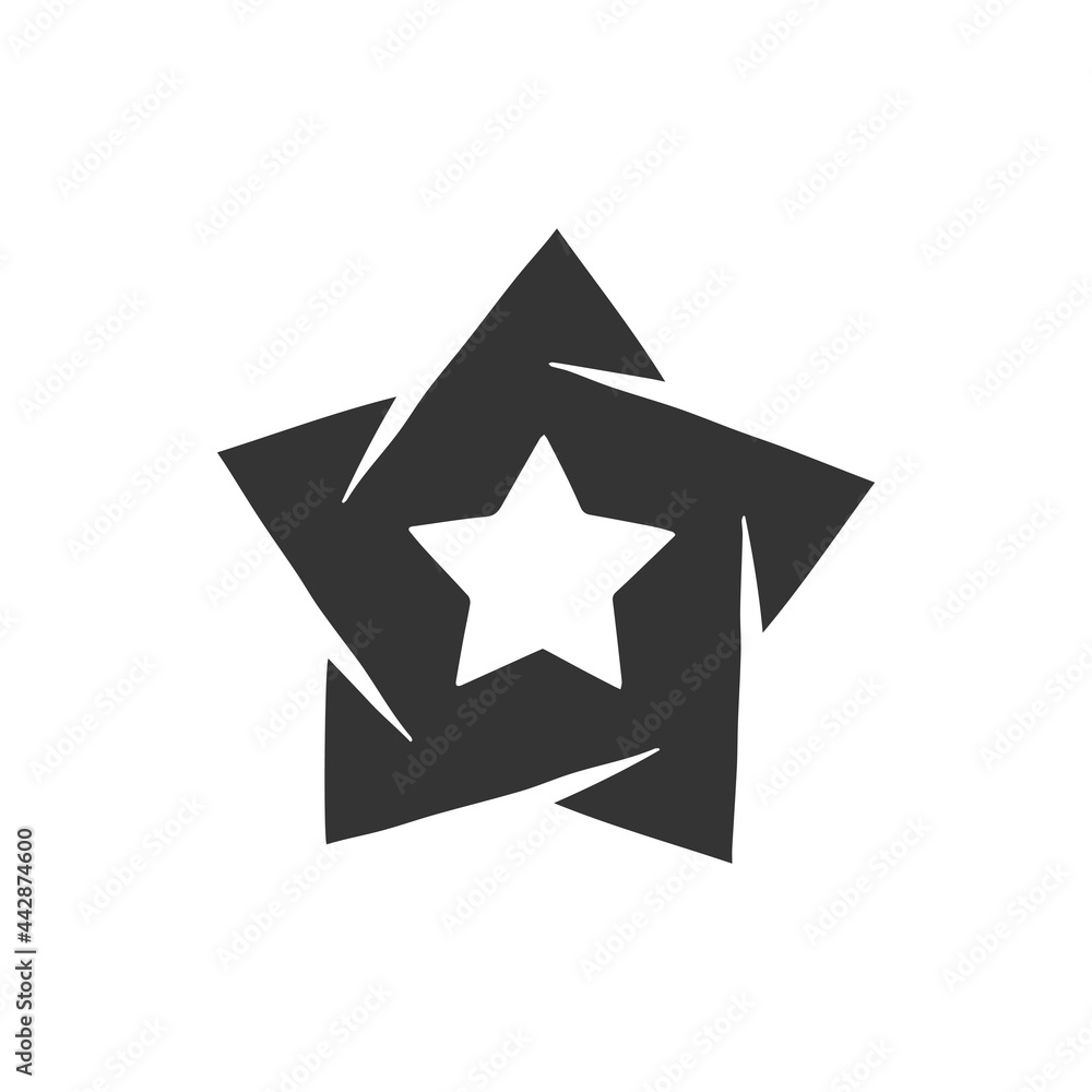 Star Icon Graphic Design Template Isolated Star Icon Graphic Design Template Isolated