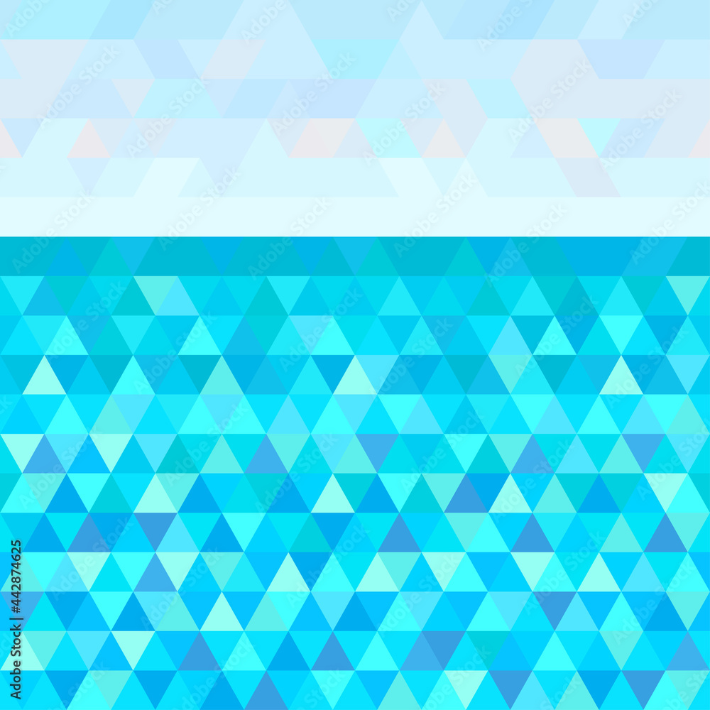 Seamless triangle pattern. Universal sea landscape. Striped multicolored background. Universal geometric texture. Dinamic colored background. Lineal wallpaper. Decorative style. Line art. Doodle Seamless triangle pattern. Universal sea landscape. Striped multicolored background. Universal geometric texture. Dinamic colored background. Lineal wallpaper. Decorative style. Line art. Doodle