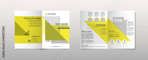 Bi-fold Modern Corporate Brochure photo