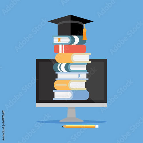 Learning online education via computer