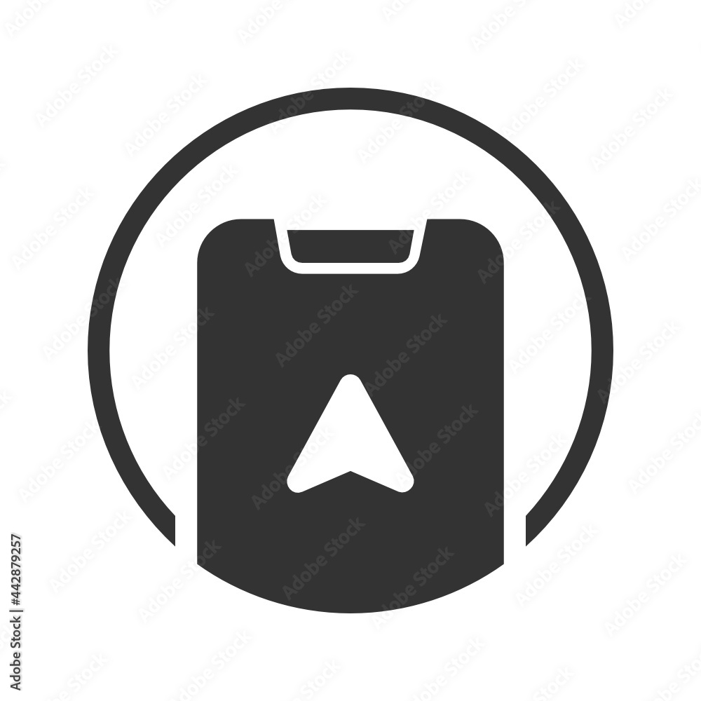 Smartphone , Location and Map solid icon. Smartphone , Location and Map solid icon.