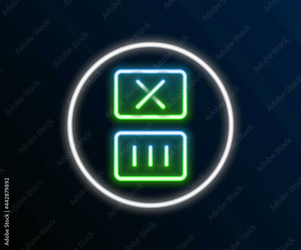 Glowing neon line Washing under 90 degrees celsius icon isolated on black background. Temperature wash. Colorful outline concept. Vector Glowing neon line Washing under 90 degrees celsius icon isolated on black background. Temperature wash. Colorful outline concept. Vector