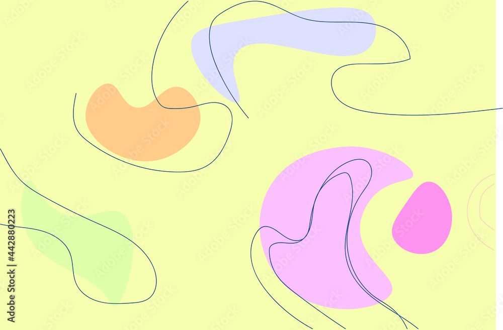Abstract background. Hand drawn various shapes and doodle objects. with an attractive and attractive style Contemporary modern trendy vector illustrations. Every background is isolated. Elegant and at Abstract background. Hand drawn various shapes and doodle objects. with an attractive and attractive style Contemporary modern trendy vector illustrations. Every background is isolated. Elegant and at