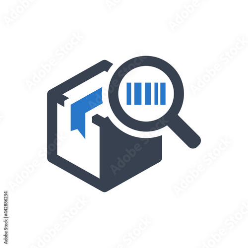 Product barcode icon