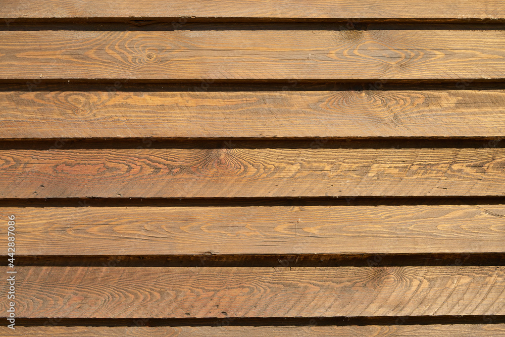 Fototapeta premium Braunes Holz Material als Hintergrund Textur