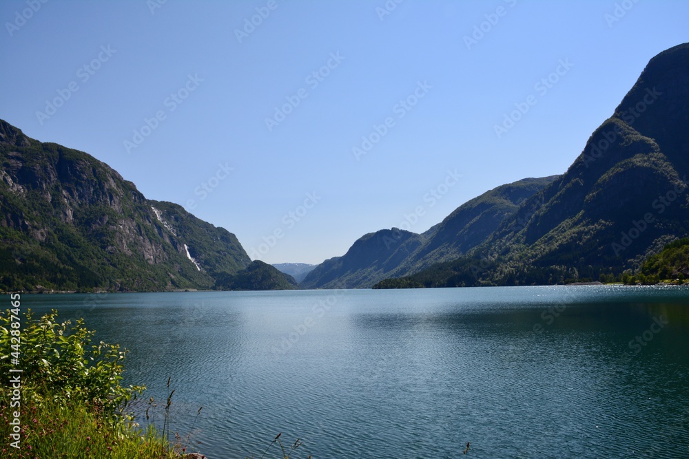 lake in the mountains