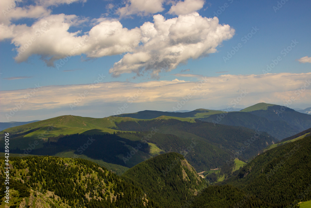 Landscape on the Transalpina, Romania