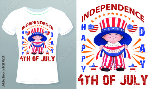 4th of July happy USA independence day - 4th of July t-shirts design, Vector graphic, typographic poster or t-shirt, Proud Army Granddaughter my solder my hero t-shirt designs template bundle.