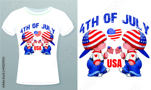 4th of July happy USA independence day - 4th of July t-shirts design, Vector graphic, typographic poster or t-shirt, Proud Army Granddaughter my solder my hero t-shirt designs template bundle.