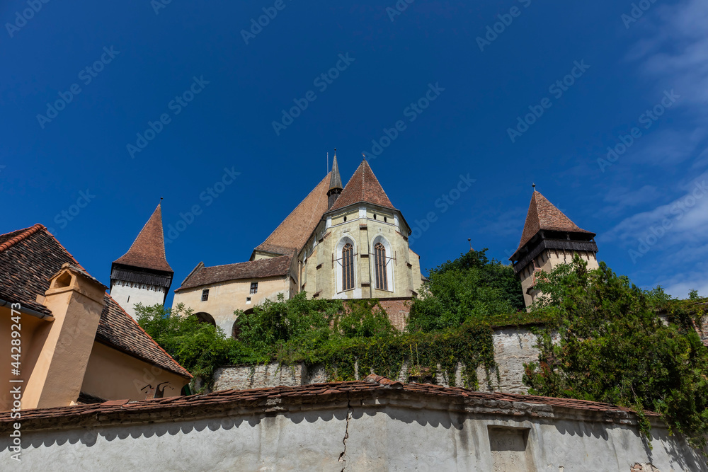 Naklejka premium Biertan Fortified Church, The Late-Gothic Masterpiece of Saxon Transylvania