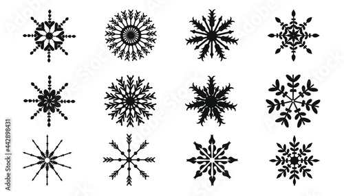 Schneeflocken Ornamente
