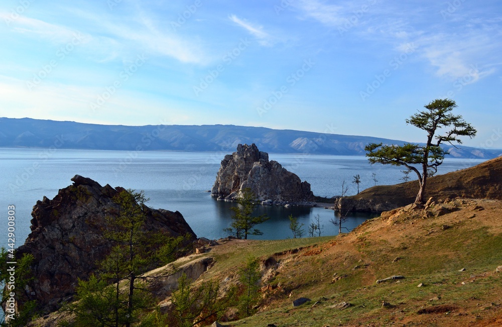 Fototapeta premium view of Lake Baikal
