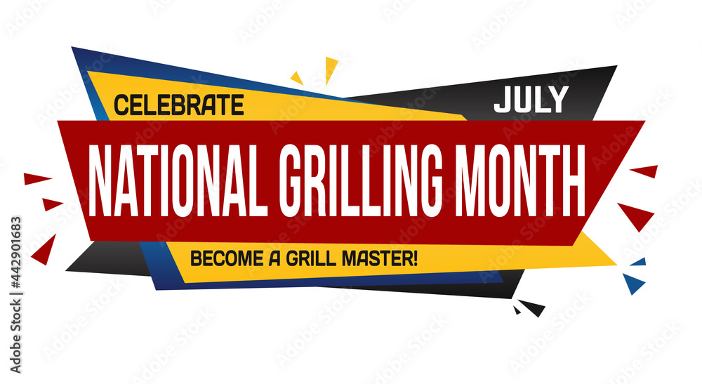 National grilling month banner design Stock Vector | Adobe Stock