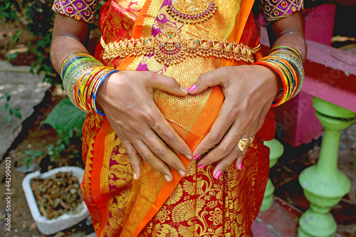 woman love pregnancy © murugan